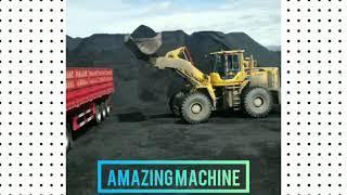 Wheel Loader Loading Truck Cab view Compilation