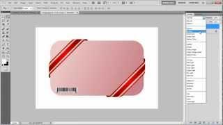 How to create a bar code in Photoshop