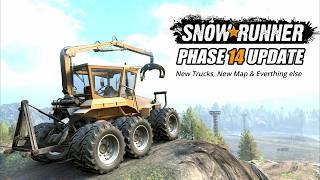 Snowrunner Phase 14 Update New Vehicles, New Maps & more