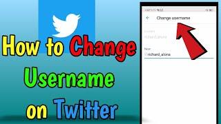 How to Change Username on Twitter