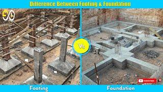 Difference Between Footing And Foundation