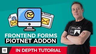 Elementor Front End Posting Form with Piotnet Addons