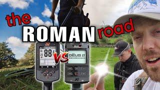 Minelab Manticore Vs XP Deus 2 Vs ROMAN Road | Metal Detecting