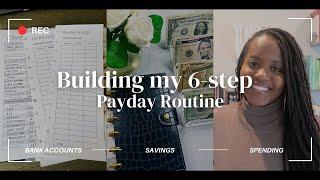 Building My 6 Step Payday Routine #budgetingtips #paydayroutine #loudbudgeting