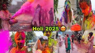 Holi 2025  | is Tara koi Holi nai khed da hona   | Khatarnak Holi | Sara Ghar rang nal bhar gya 