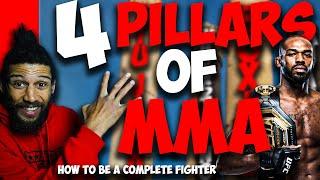 The 4 Building Blocks of MMA | What you need to Become a COMPLETE MMA Fighter In 2023!