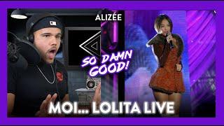 Alizée Reaction Moi... Lolita LIVE! (SENSATIONAL!)  | Dereck Reacts