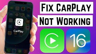 How To Fix Apple CarPlay Not Working iOS 16