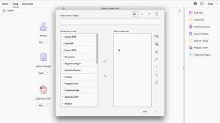 How to Create a "Custom Tool" in Acrobat DC