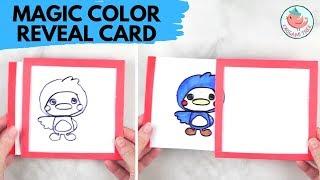 Magic Color Reveal & Slider Card | Interactive Card