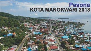 Pesona Kota Manokwari 2018, Ibukota Provinsi Papua Barat dari Udara