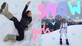 A TRIP TO THE SNOW! | Sophia and Cinzia