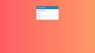 Simple To Do List Using Html || Css || JavaScript || jQuery