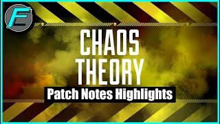 Quick Chaos Theory Patch Notes