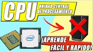 CPU Unidad Central de Procesamiento | ¿Qué es y Como Funciona?|Memoria Cache | Gigahertz | CPU