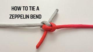 How to tie a Zeppelin bend