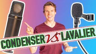 Lavalier Microphone vs Condenser Microphone - Rode Lavalier Go vs. Rode NT1