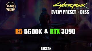 Cyberpunk 2077 | Every Setting Tested - Benchmark| Ryzen 5 5600x + RTX 3090 + 650w PSU | 1440p