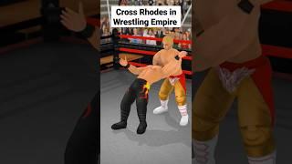 Cross Rhodes in Wrestling Empire