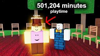 The Least addicted Roblox Player