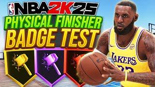 NBA 2K25 How to Finish at the Rim: Best Finishing Badge Stats