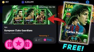 Upcoming Monday European Clubs Guardians Pack In eFootball 2025 | Next Epic Pack In eFootball 2025