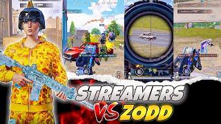 Zodd vs 4 streamer in conqueror lobby  streamer call me h@ckr 