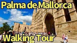 Palma de Mallorca Walking Tour | HD Sights of the Cathedral, Shopping, & Streets