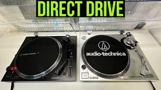 How do they work? Audio-Technica LP120XUSB and LP120USB with high-torque direct-drive motor