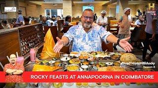 Best Vegetarian Meal in Coimbatore  | #RoadTrippinwithRocky S8 | Tamil Nadu Tourism | D05V02