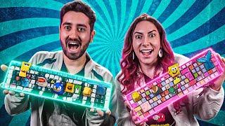 QUEM FIZER A MELHOR PINTURA ARTÍSTICA NO TECLADO GANHA | Gabriel e Shirley 2.0