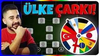 ÇARKIN ŞEÇTİĞİ ÜLKEYE GÖRE KADRO KURDUM! KAYBEDERSEM 3 EPİK SİLERİM! eFootball Mobile 2024