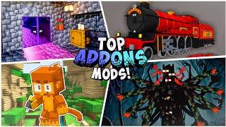 LOS mejores ADDONS/MODS survival para MINECRAFT PE 1.21