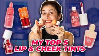 My Top 5 Lip & Cheek Tints Right now!