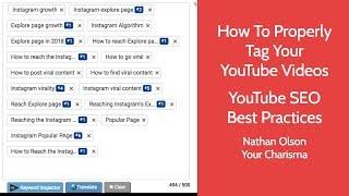 How to Properly Tag YouTube Videos | YouTube SEO Best Practices | Your Charisma