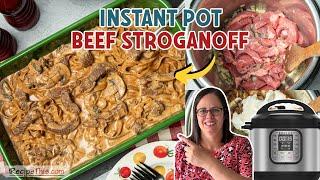 Instant Pot Beef Stroganoff