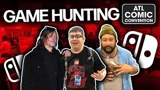 Nintendo Switch Game Hunting In ATLANTA! Feat. Norman Reedus & Cooper Andrews | ATL Comic Con Vlog