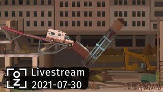 Stream  2021-07-30 • Bridge Constructor - The Walking Dead & skribbl.io