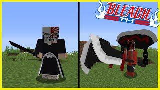 NEW BLEACH MOD! SIX SHIKAI & BANKAI, AWESOME WEAPON MODELS & MORE! Minecraft Bleach Mod Review