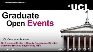 Software Systems Engineering MSc