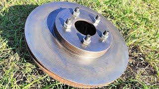 THE MOST POWERFUL MACHINE FROM AN OLD BRAKE DISC!!!