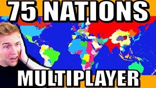 Every Country Controlled by a Player! (Massive HOI4 Multiplayer)