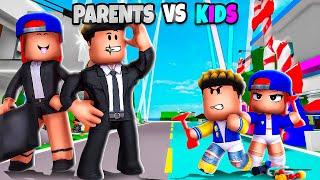 I Created a PARENTS vs KIDS BROOKHAVEN! (House Battle)