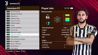 JUVENTUS 2023/2024 Full Facepack PES 2021-SPFL2023