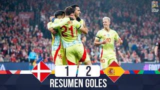 Dinamarca vs España | 1-2 | Resumen | Liga de las Naciones 2024-25 | españa hoy