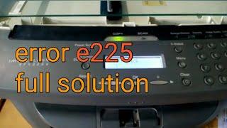 ERROR e225 full solution |canon 4320 all-in-one printer resolve problems
