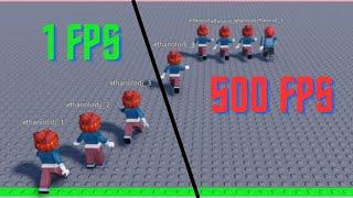 Roblox FPS Comparaison 2