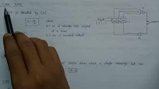 Convolution Encoder of Different Rates | Convolution Codes