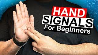 Scuba Diving Hand Signals (PADI)