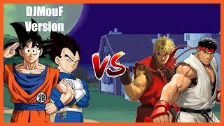 [M.U.G.E.N] DJMouf's Goku & Vegeta VS Phantom.of.the.Server's Ryu & Ken